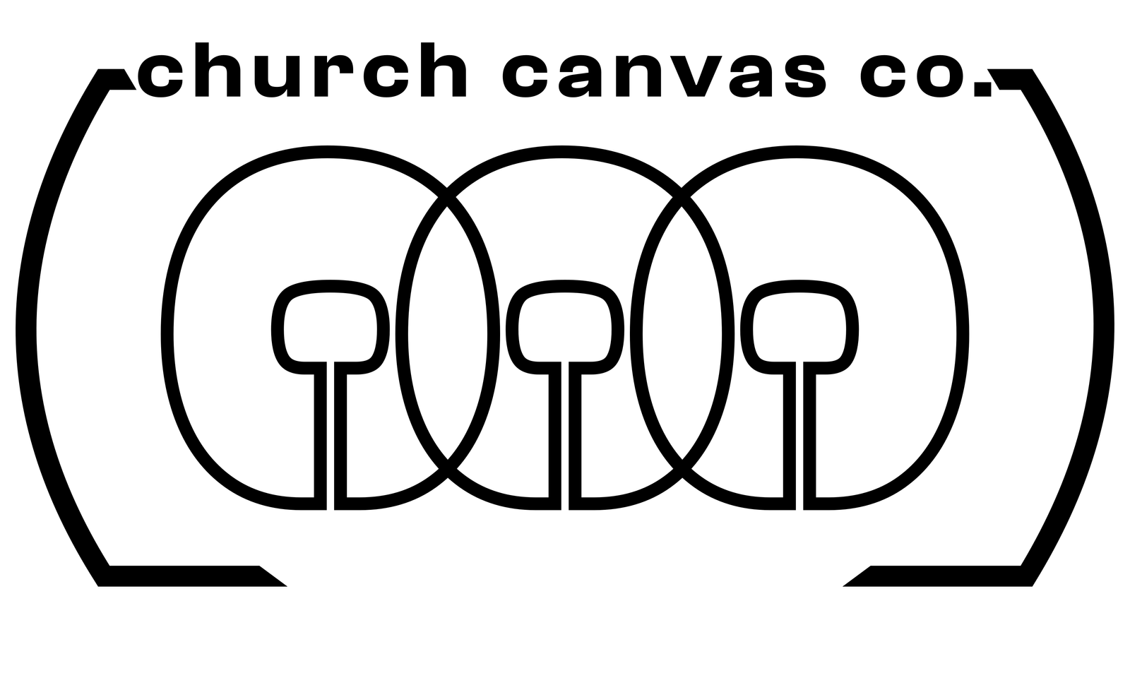 CHURCH CANVAS CO LOGO BLK
